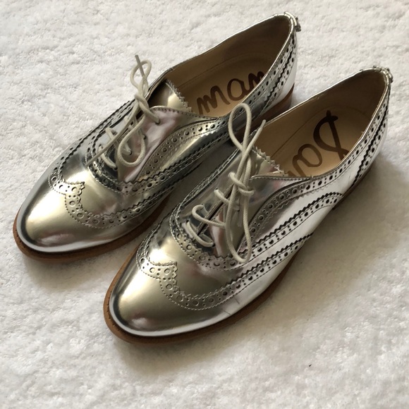 sam edelman silver shoes